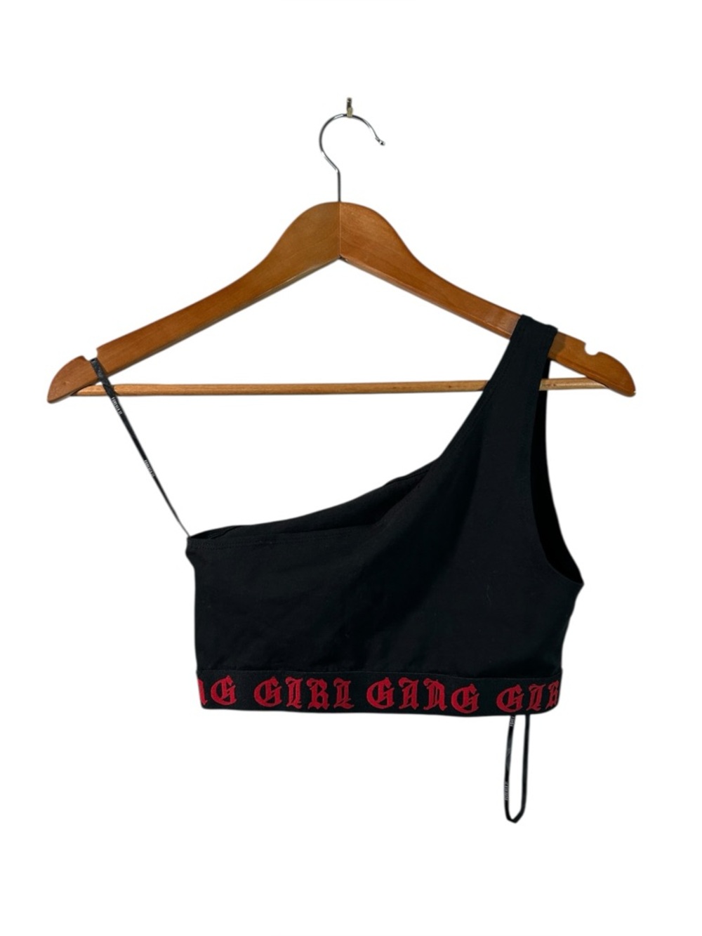 Cute Gothic Grunge Vampiric Nu Metal Biker Streetwear Halter Top Bralette NWT S